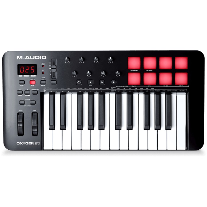 CONTROLADOR MIDI M-AUDIO DE 61 TECLAS  Música, Audio, Video e Iluminación  de Consumo